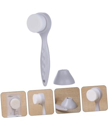Manual Face Brush - Deep Cleansing Facial Brush & Scrubber for Radiant Skin | Pore Cleanser & Skincare Tool with Holder - Buy Online on GoSupps.com