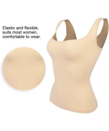 Women's Shapewear Tank Top | Belly Control Camisole Bodice | Postpartum Waist Coach Corset Vest in Skin Color L #06 - Buy Online on GoSupps.com