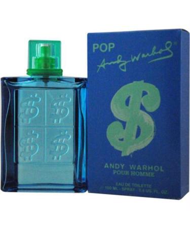 Pop Pour Homme By Andy Warhol for Men Eau-de-toilette Spray 3.4-Ounce