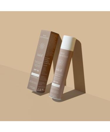 Baie Botanique Soleil - Organic Mineral Non Toxic Sunscreen for Face and Body SPF 50 - Sea Buckthorn & Calendula - Natural - Vegan - No White Cast - Chemical Filter Free - Reef Safe - UVA/UVB - 110g 110 g (Pack of 1) Face & Body Sunscreen - Buy Online on GoSupps.com