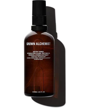 Grown Alchemist Detox Toner Mist Remove Impurities with Skin Defense & Antioxidant Protection for Less Noticeable Fine Lilnes and Wrinkles 3.38 Ounce