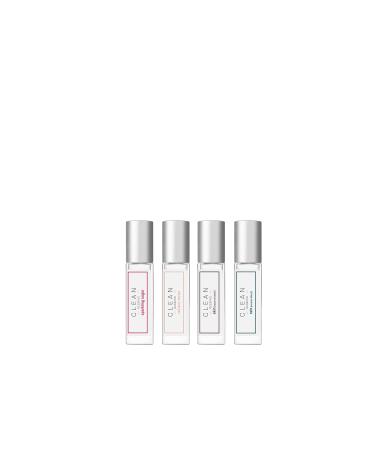 CLEAN RESERVE Eau de Parfum Layering Gift Set | Includes Warm Cotton Skin Rain and Radiant Nectar Fragrance | 4 x 5mL Spray New Spring Reserve Gift Set - Buy Online on GoSupps.com