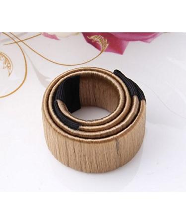 Buy Hair Twister Bun Tool - Light Brown Hairdressing Aid & Accessory for Perfect Hairstyles | International Shipping Available - Buy Online on GoSupps.com