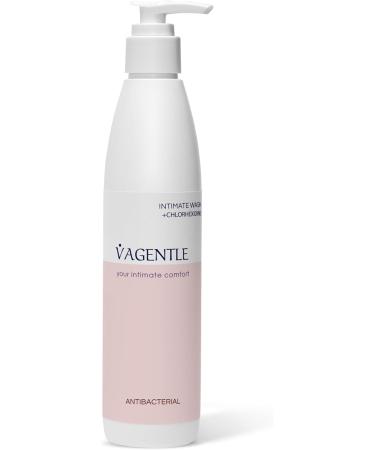 VAGENTLE Antibacterial Feminine Hygiene Intimate Wash 250ml - For Daily Use, Protection from Vaginal Infections with Chlorhexidine Vaginal Wash - Intimate Care Lab-Proven Formula - Buy Online on GoSupps.com