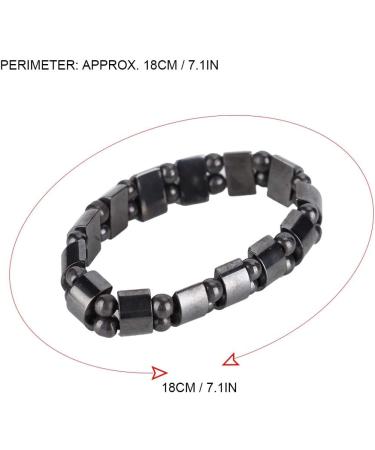 Magnetic Bracelet for Weight Loss | Pearl Hematite Therapy Bracelets for Men & Women - Boost Health & Wellness - Buy Online on GoSupps.com