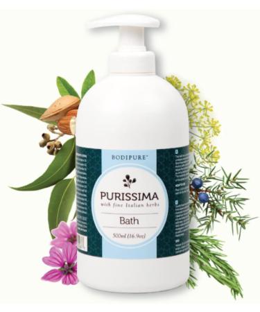 BODIPURE Organic Purissima Body Bath - Rich in Essential Oils and Exotic Herbs - Moisturizing and Restoring Skin Vitality - Made in Italy 16.9 Ounce - Buy Online on GoSupps.com