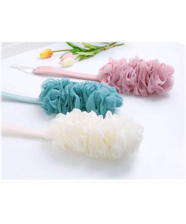 Long Handle Back Brush Shower Sponge for Women - Back Shower Scrubber Loofah Stick - Buy Online on GoSupps.com