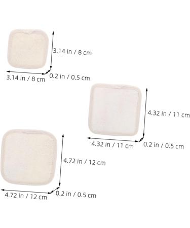 FOMIYES 6pcs Loofah Shower Wipe - Exfoliating Body Scrub Sponge for Clean Smooth Skin | International Shipping - Buy Online on GoSupps.com