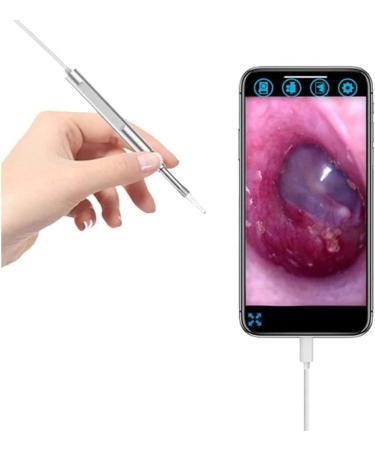 GIENEX Ear Wax Removal Camera with 6 Lights - Visual Ear Cleaner & Infection Detector for Adults, Children, Pets - Otoscope Included - Buy Online on GoSupps.com