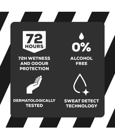 Right Guard Mens Deodorant Xtreme Invisible 72H High-Performance Anti-Perspirant Spray Multipack 6 x 150 ml - Buy Online on GoSupps.com