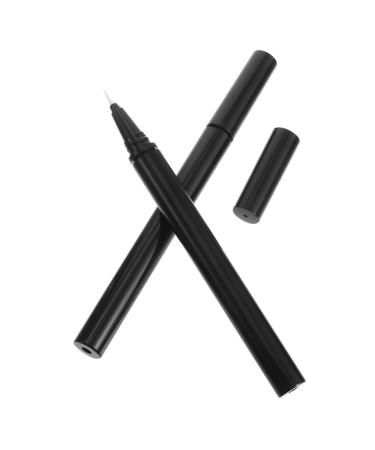 Beaupretty 3pi ces Tube Eyeliner Vide De Rechargeable Avec Embout Pinceau Assorti Lot De Stylos Eyeliner Liquides