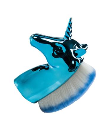DOITOOL 1pc Liquid Foundation Brush Women's The Face 9x8cm Blue