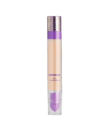 Stick de correcteur maquillage anti-cernes Correcteur correcteur Couverture compl te Finition cr meuse maquillage de visage de lubrification 7 5 ml pour les yeux effacer les imperfections cercle R: couleur naturelle 1 unit (Lot de 1)