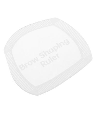 POPETPOP R gle Sourcils R utilisable en Plastique Pochoir de Mise pour Maquillage Pr cis Guide Forme des Sourcils Outil Compact pour Usage Quotidien et D butants Mod le