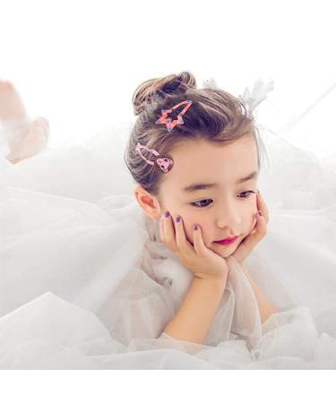 20 Couples Animal & Cartoon Hair Clips for Kids | Baby Girl Hair Accessories | Durable & Fun Designs - Buy Online on GoSupps.com