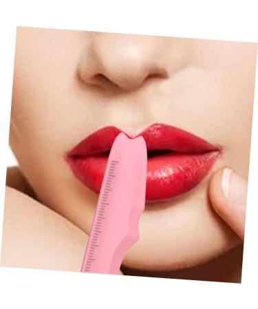 NOLITOY 3pcs Silicone Beauty Ruler Silicone Mascara Applicator Eyeliner Ruler Silicone Imprint Aluminum Foil 15X4.15CM Pink-2 - Buy Online on GoSupps.com