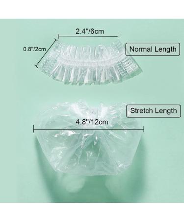 200 Pcs JZTang Disposable Clear Ear Covers | Ear Protectors for Hair Salon, Hair Dryer, Bathing - Buy Online on GoSupps.com