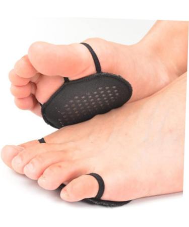 GLEAVI Foot Cushion Insoles - High Heel Shoe Inserts Forefoot Pads & Thick Mat for Comfort | Black Medium - Buy Online on GoSupps.com