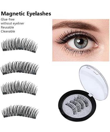 Premium Magnetic Lashes Clip - Easy Applicator Tool for 3D Magnetic Eyelashes | Reusable False Lashes Included - Buy Online on GoSupps.com