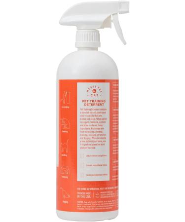 Messy Pet Cat Training Deterrent Spray 27.05 fl oz - Stops Unwanted Behavior - Buy Online on GoSupps.com