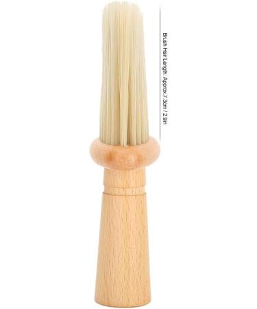 Neck Duster Brush Wooden Handle Haircut Neck Duster Brush For Barber Shop Hairstylist Broken Hair Sweep Brush for for Face and Neck - Buy Online on GoSupps.com