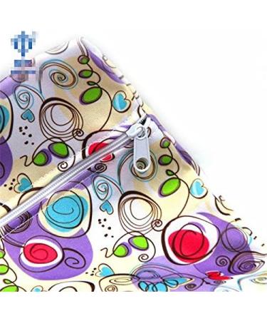 Baby Diaper Bag Wet Dry Bag | Nappy Organizer Bag | Waterproof Zipper Bag | Washable & Reusable Cloth Wet Bag | Color 8 M - Buy Online on GoSupps.com