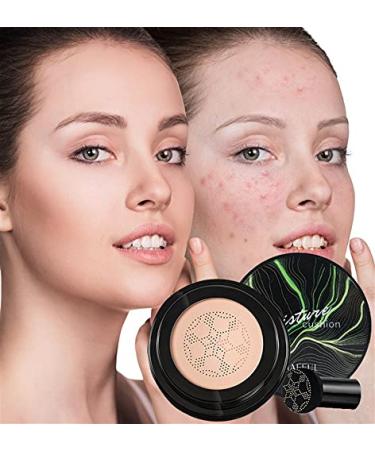 Mushroom Head Air Cushion CC Cream Foundation - Long Lasting Matte Concealer (Natural) - Buy Online on GoSupps.com