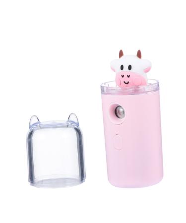 POPETPOP Moisturizer Portable Humidifiers Mini Face Humidifier Moisturizing Humidifier Extend Spray 3.8x3.8x10.8cm Pink
