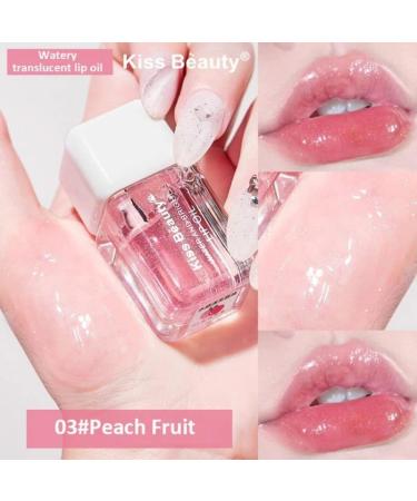 Pearlescent Fruit Plumping Lip Oil Set - Long Lasting & Nourishing Gloss Kit - Buy Online on GoSupps.com