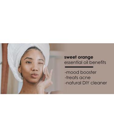 100% Pure Sweet Orange Essential Oil - 4 fl oz Glass Bottle with Dropper | GreenHealth - Buy Online on GoSupps.com