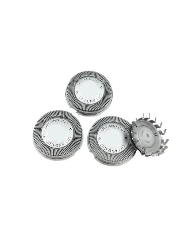 Lot de 3 t tes de rasoir avec lame en aluminium compatibles avec Philips HQ6640 HQ6645 HQ6675 HQ6676 HQ6695 HQ6696 HQ6425 HQ6825 HQ6466 HQ686 HQ665 HQ6890 HQ6888 1set