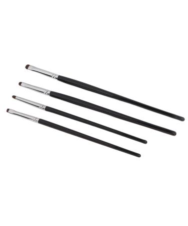 Professional 4Piece Eye Makeup Brushes Kit Soft Hair Detail Eyeline Application Beauty Tools