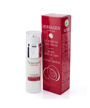 Herbagen Eye Contour Snail Extract Cream Poly-Helixan Based Formula - 30ml