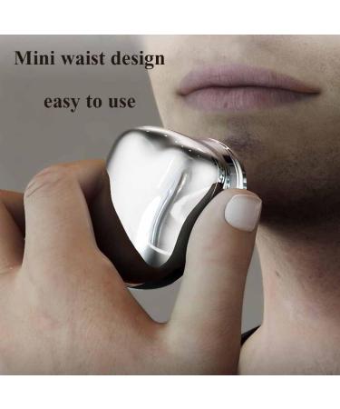 WZDYN 2023 New Upgrade Powerful Storm Shaver for Men | Powerful Storm Shaver | Mini Shave Pocket Size Portable Electric Shaver | Rechargeable USB Electric Shaver | Mini-Shaver Portable Electric Shaver (Silver) - Buy Online on GoSupps.com