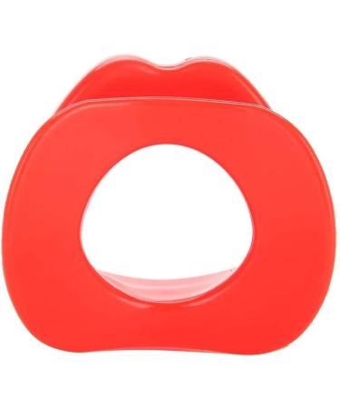 Lip Trainer Oral Exerciser Lip Exerciser Silicone Face Lifting Lip Exerciser Mouth Muscle Tightener Tightening Anti-Wrinkle Tool(Red) - Buy Online on GoSupps.com