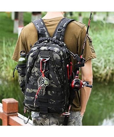 FISKINER Pro Fishing Backpack - Outdoor Shoulder Backpack for Fishing, Hiking, Camping, Hunting - Tackle Storage Bag for Men - Great Fishing Gift - Buy Online on GoSupps.com