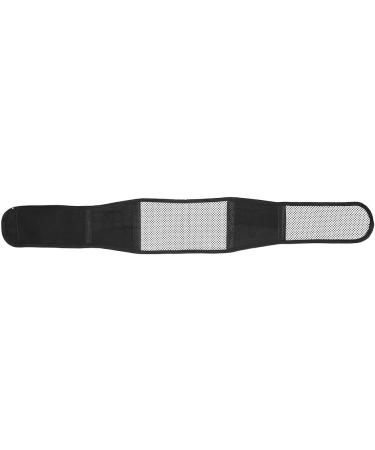KIMISS Self-Heating Waist Belt for Back Pain Relief - Adjustable Black XL | International Shipping Available - Buy Online on GoSupps.com
