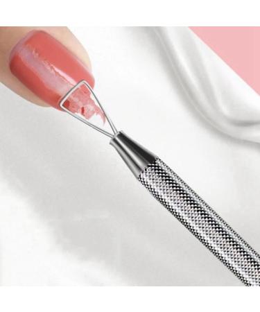 HOMEDEK Nail Polish Remover Cleaner Cuticle Pusher Remover Stick Manicure Nail Tool Easy to Use - Buy Online on GoSupps.com