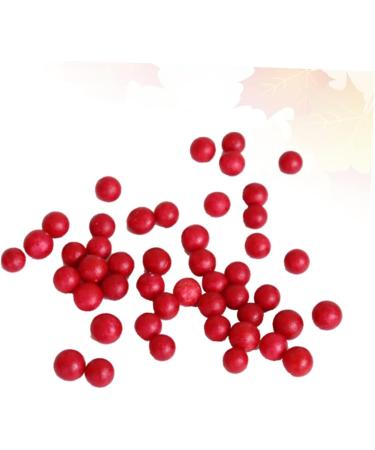 HOMSFOU 300 Pcs Winter Decor for Home Household Decor Red Home Decor Light House Decorations for Home Red Decor Home Decoration Home Accents Decor Berry Decor Rodless Red Berries Redx3pcs 1x1cmx3pcs - Buy Online on GoSupps.com