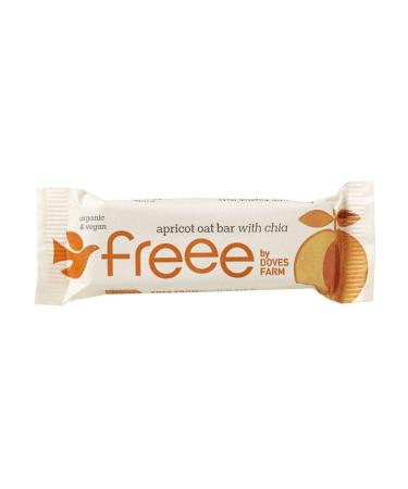 Doves Farm Organic Apricot and Chia Seed Flapjack 18 Bars