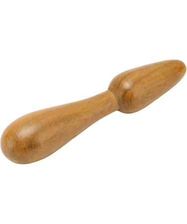 Premium Wooden Double Head Foot Massage Tab - Ergonomic Portable Acupuncture & Relaxation Tool for Home Travel & Office - Buy Online on GoSupps.com