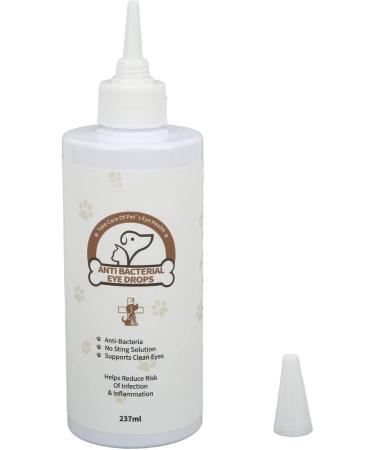 237ml Dogs and Cats Eye Cleaner Pet Eye Care Dogs Eye Rinse Liquid for Cleanse Irritated Eyes - Buy Online on GoSupps.com