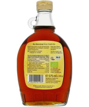  Pufai Alnatura Grade C Maple Syrup 375 ml - Buy Online on GoSupps.com