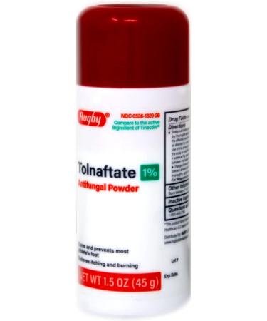 Rugby Tolnaftate Anti-Fungal Powder 45g - Pack of 12 - Buy Online on GoSupps.com