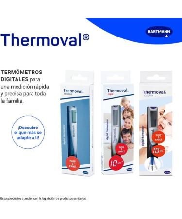 Buy Termometro Digital Thermoval Rapid - Fast & Accurate Temperature Measurement | International Shipping Available - Buy Online on GoSupps.com