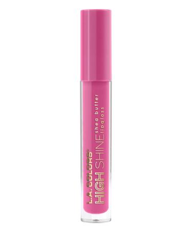 L.A. Colors High Shine Shea Butter Lip Gloss  Hyper  0.14 Ounce
