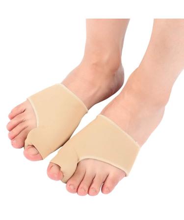 Hallux Valgus Corrector 1 Pair Bunion Splints Toe Spacers for Feet Women Big Toe Straightener Corrector Bunion Socks Foot Care Pain Relief Toe Spacer Socks for Women Hammer Toe Correct(M(39-40))