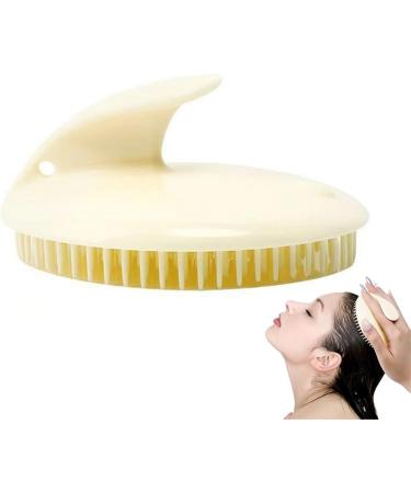 Buy Scalp Massage Shampoo Brush | Portable Hair Wash Peeling Comb for Men & Women - Soft Teeth for All Hair Types - Buy Online on GoSupps.com