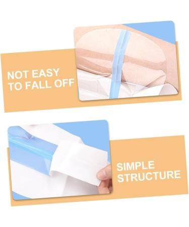 IWOWHERO 4pcs Swimming Stickers Water Proof Stickers Shower Cover Patches Waterproof Pads for Women Pu White - Buy Online on GoSupps.com