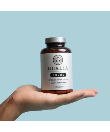Qualia Focus Brain Booster Supplement | Enhanced Nootropic for Mental Energy, Alertness & Memory | Ginkgo Biloba, L-Theanine | 40 ct - Buy Online on GoSupps.com